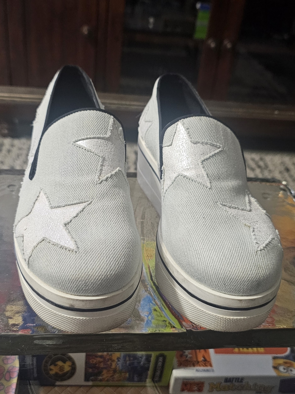 Stella McCartney Light Star Slip-On Platform Sneakers